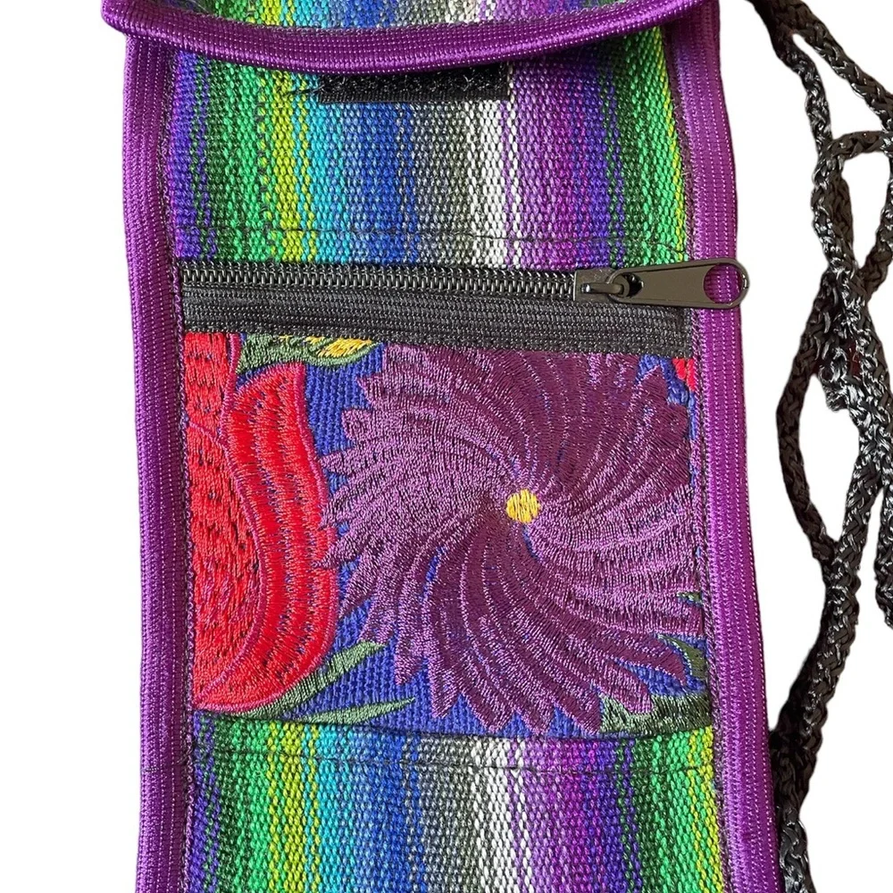 Phone Case Embroidered Mexican Phone Case, Purple Phone Case, Embroidered Case